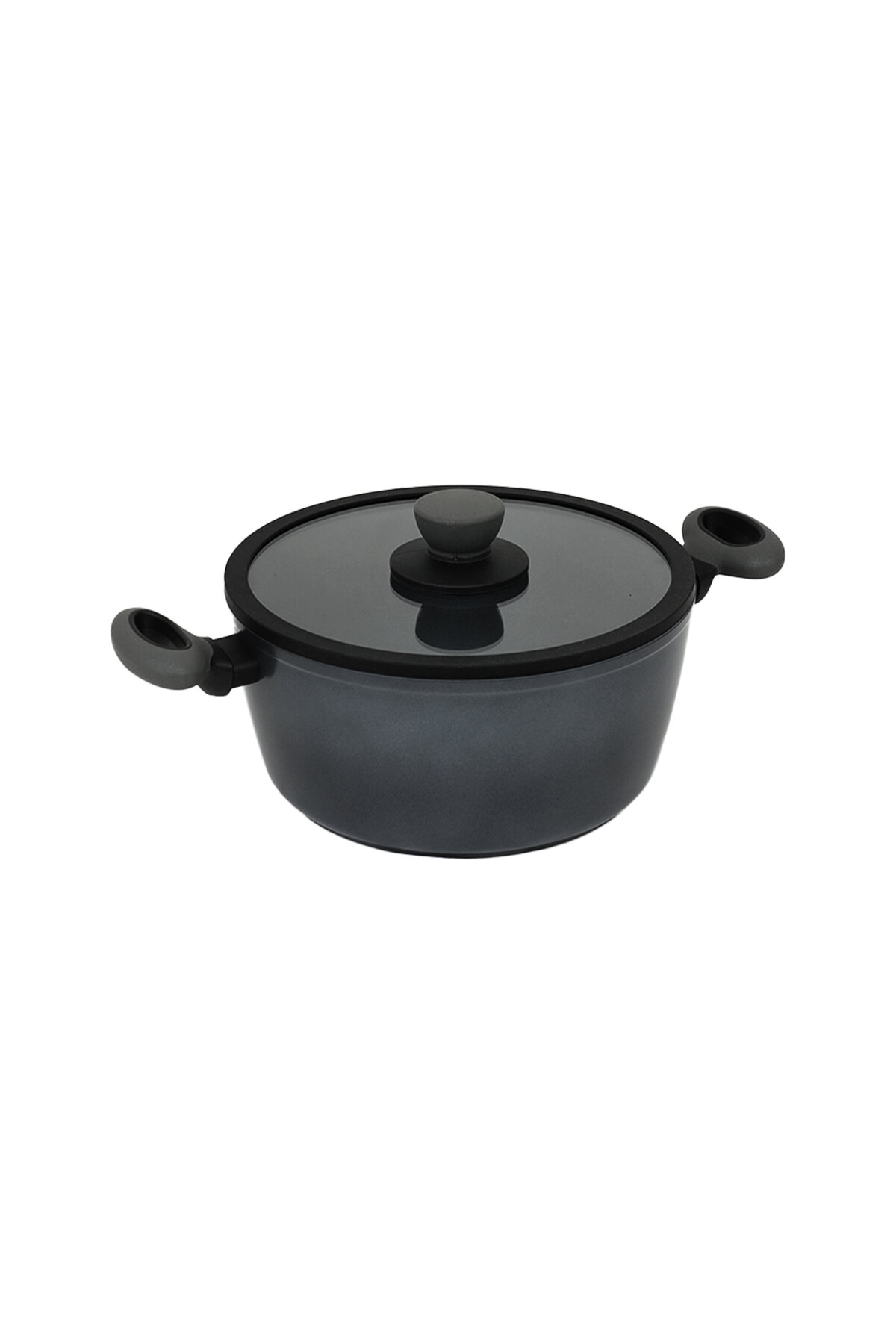 Leggno Colorgydiamond Pro 20 cm Derin Tencere Gri