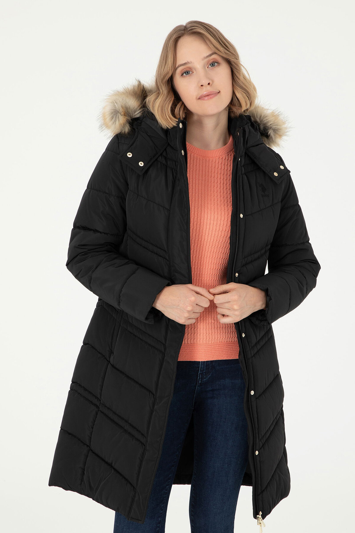 U.S. Polo Assn. Kadın Mont 1939803.VR046