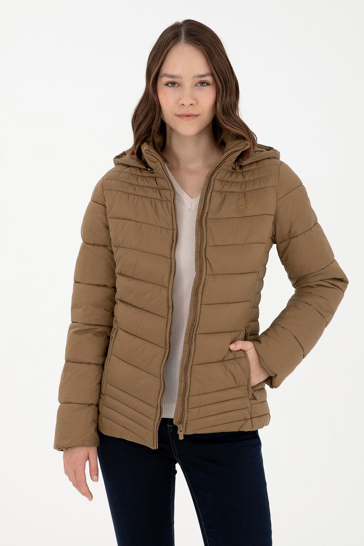 U.S. Polo Assn. Kadın Mont 1939746.VR027