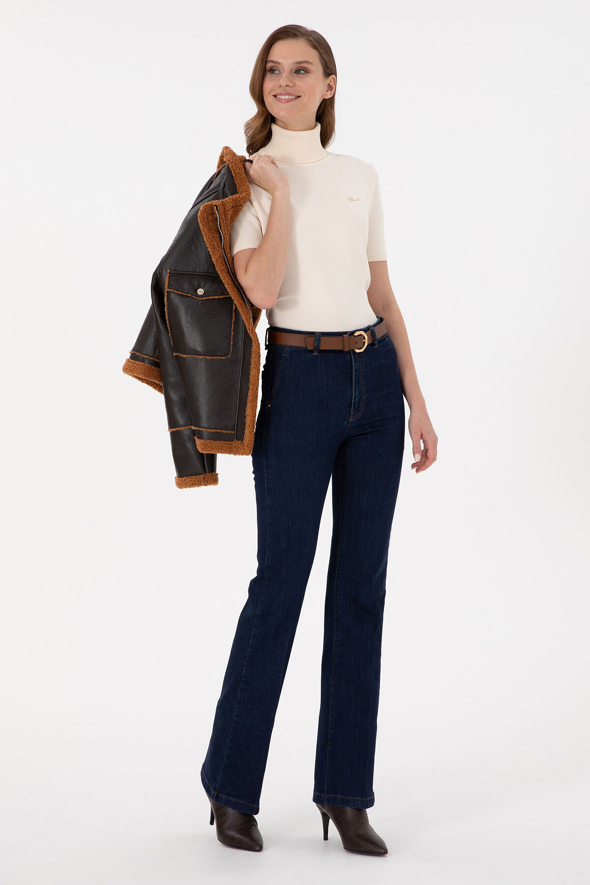 U.S. Polo Assn. Kadın Kot Pantolon 956152.DN0023