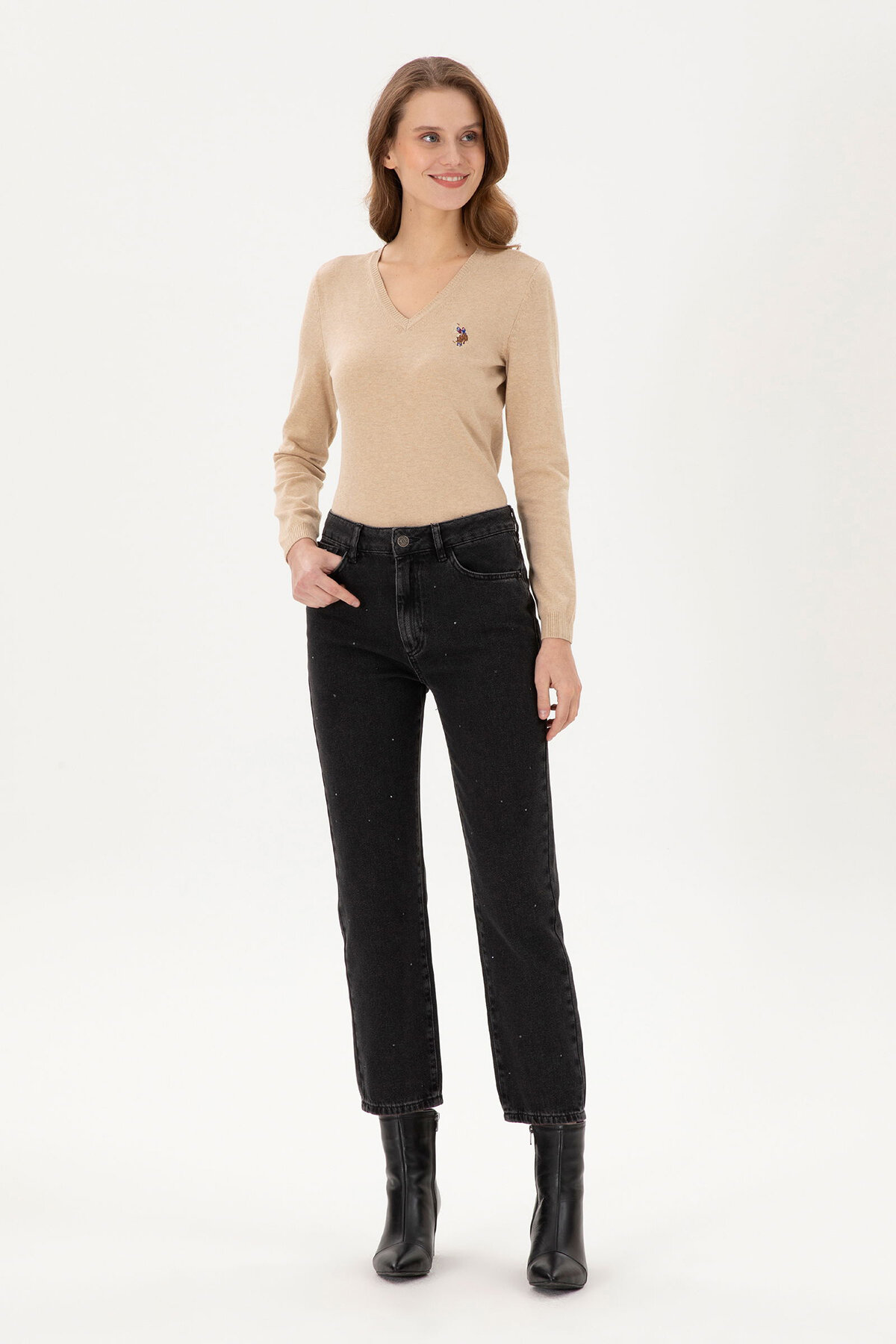 U.S. Polo Assn. Kadın Kot Pantolon 032481.DN0027