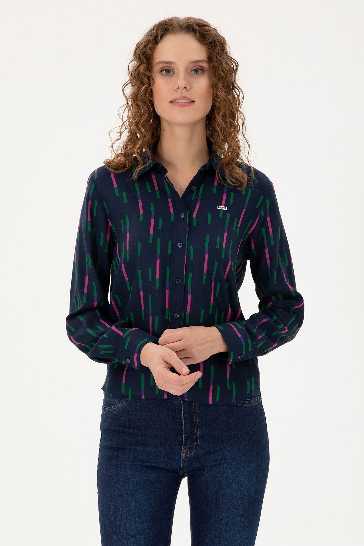 U.S. Polo Assn. Kadın Gömlek 1948849.VR033