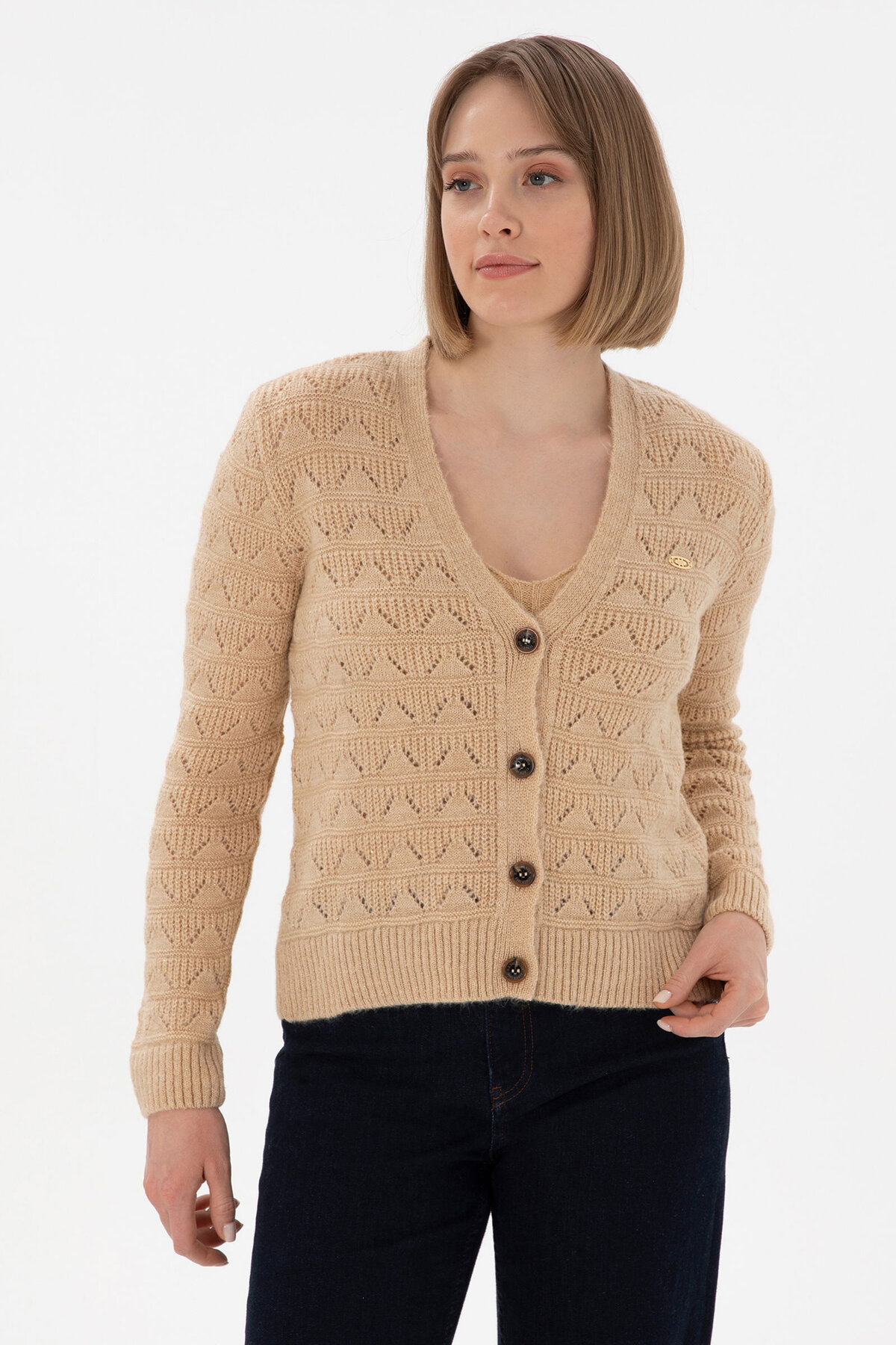 U.S. Polo Assn. Kadın Hırka 1954225.VR085