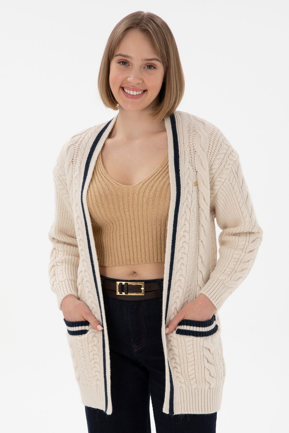 U.S. Polo Assn. Kadın Hırka 1953967.VR071