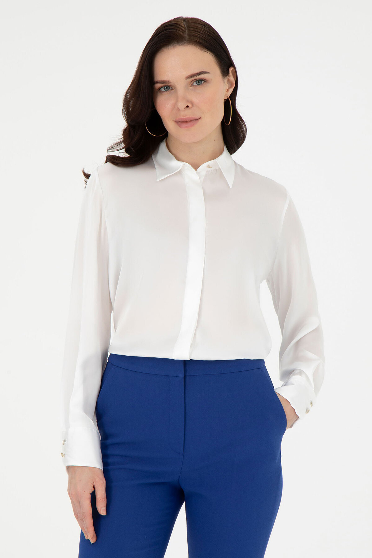 Pierre Cardin Kadın Gömlek 2039620.VR019