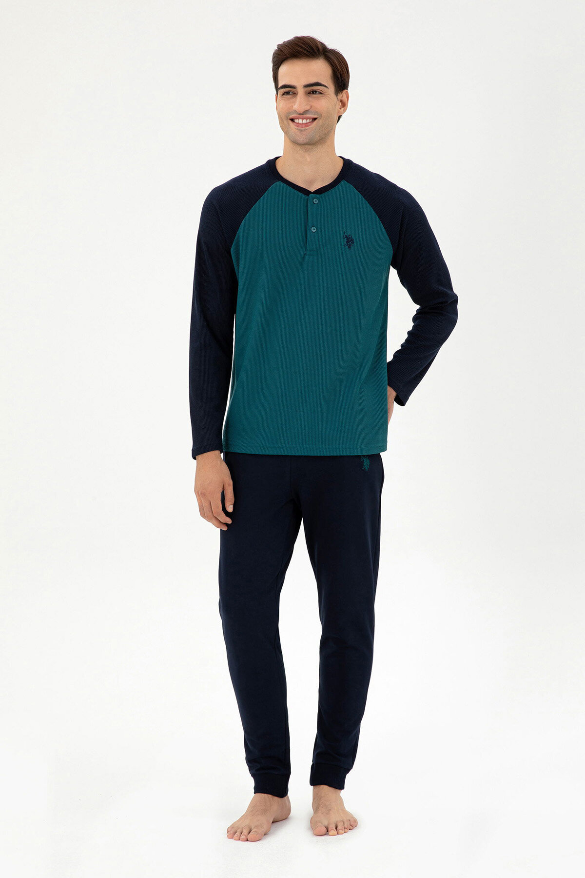 U.S. Polo Assn. Erkek Pijama Takımı 18838.VR054