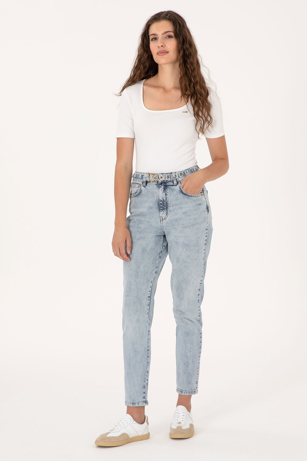 U.S. Polo Assn. Kadın Kot Pantolon 114907.DN0021