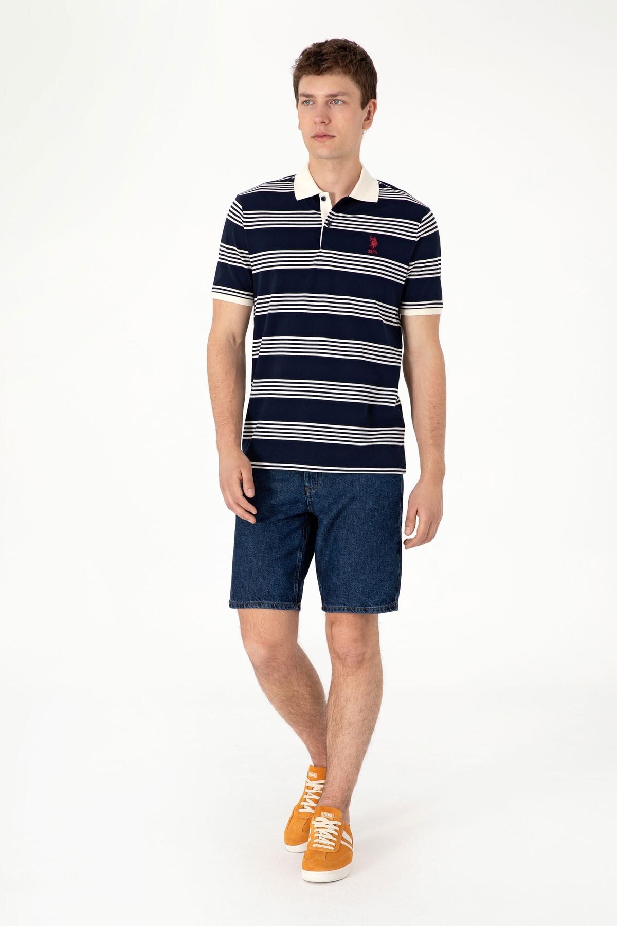 U.S. Polo Assn. Erkek Bermuda Kot Pantolon 2099396