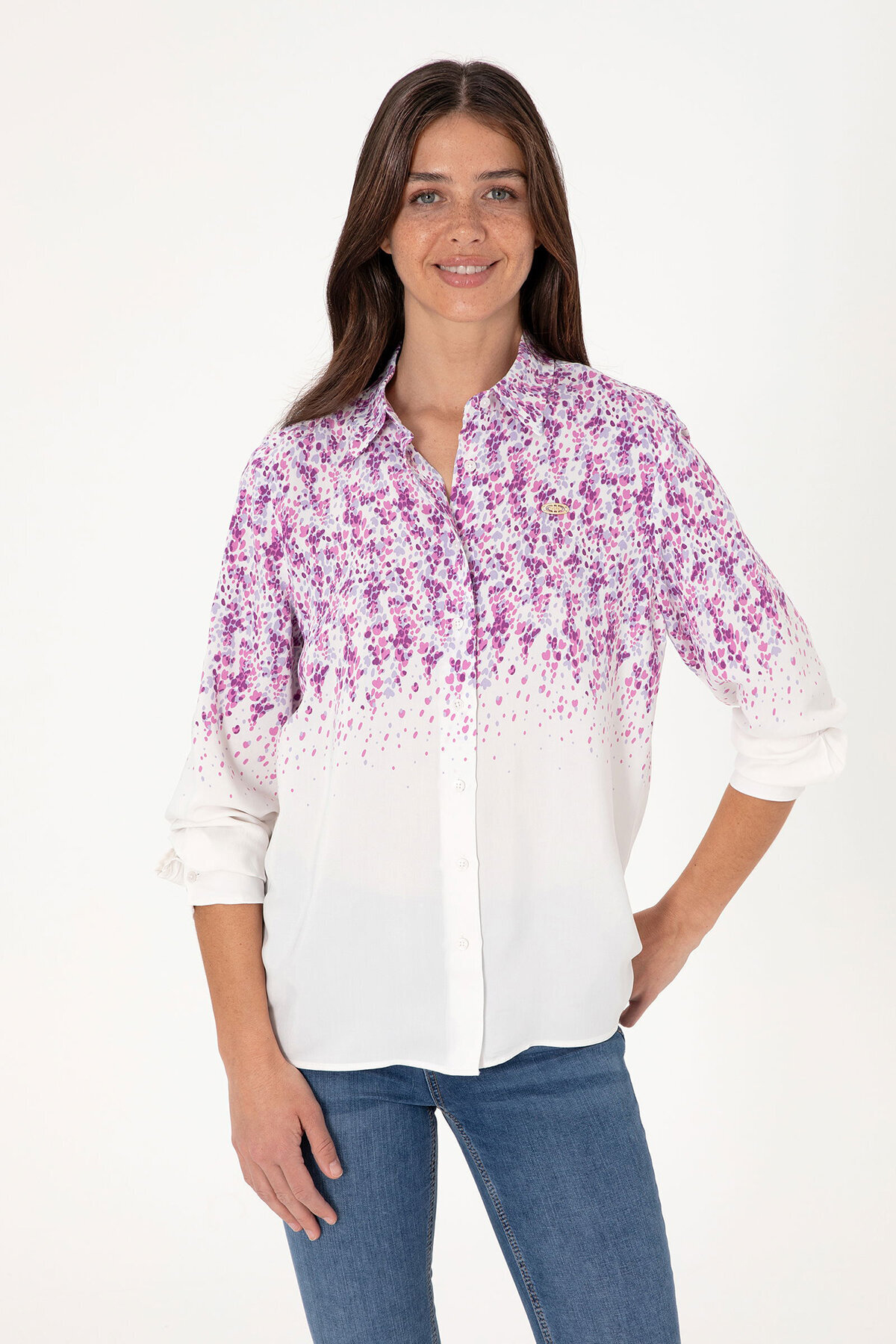 U.S. Polo Assn. Kadın Gömlek 2103630.VR037