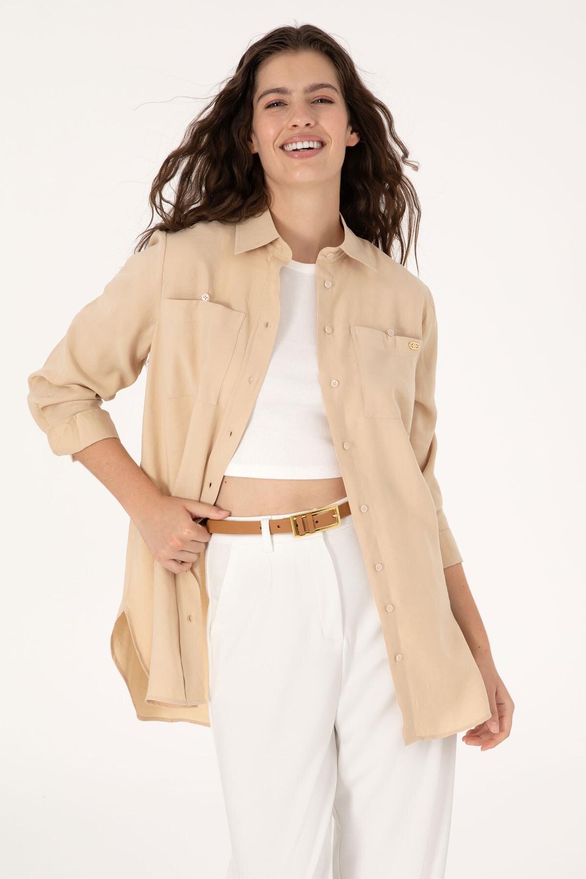 U.S. Polo Assn. Kadın Gömlek 2102852.VR049