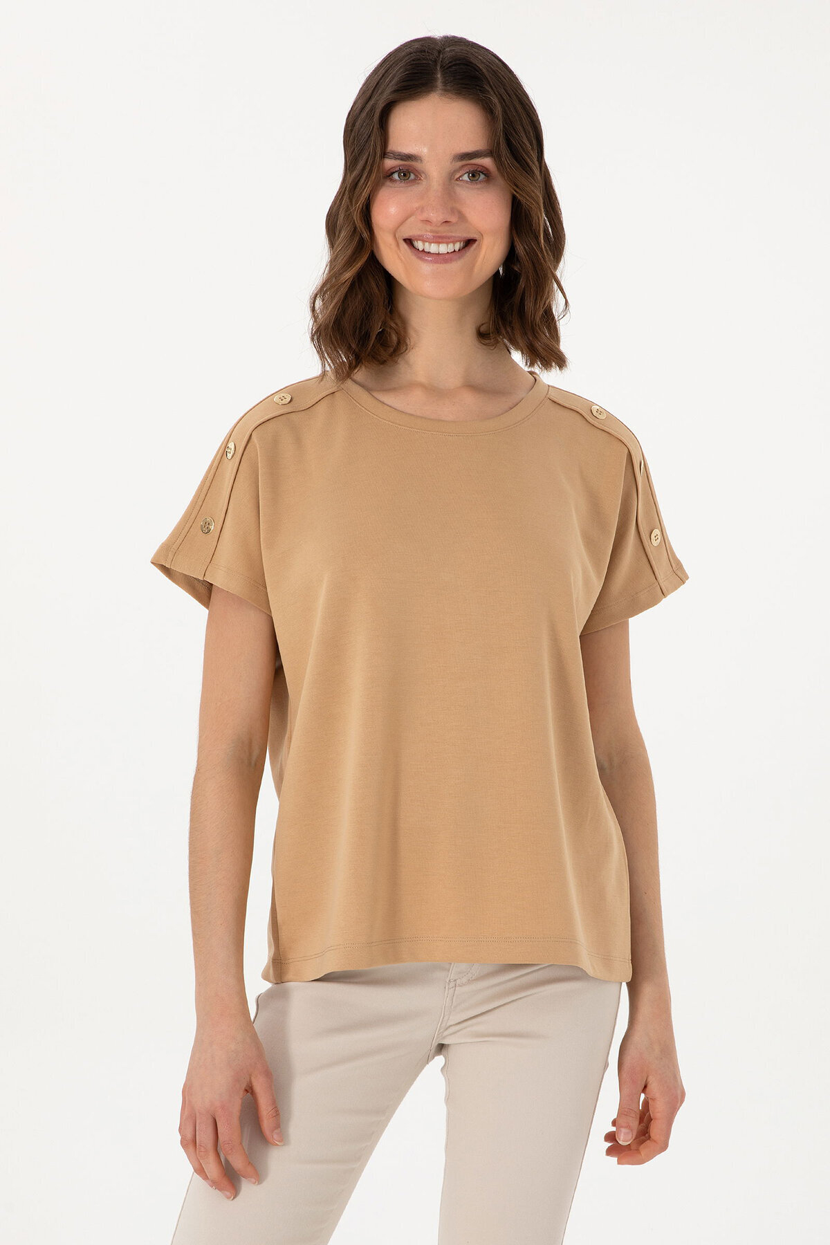 U.S. Polo Assn. Kadın Tişört 2104545.VR015