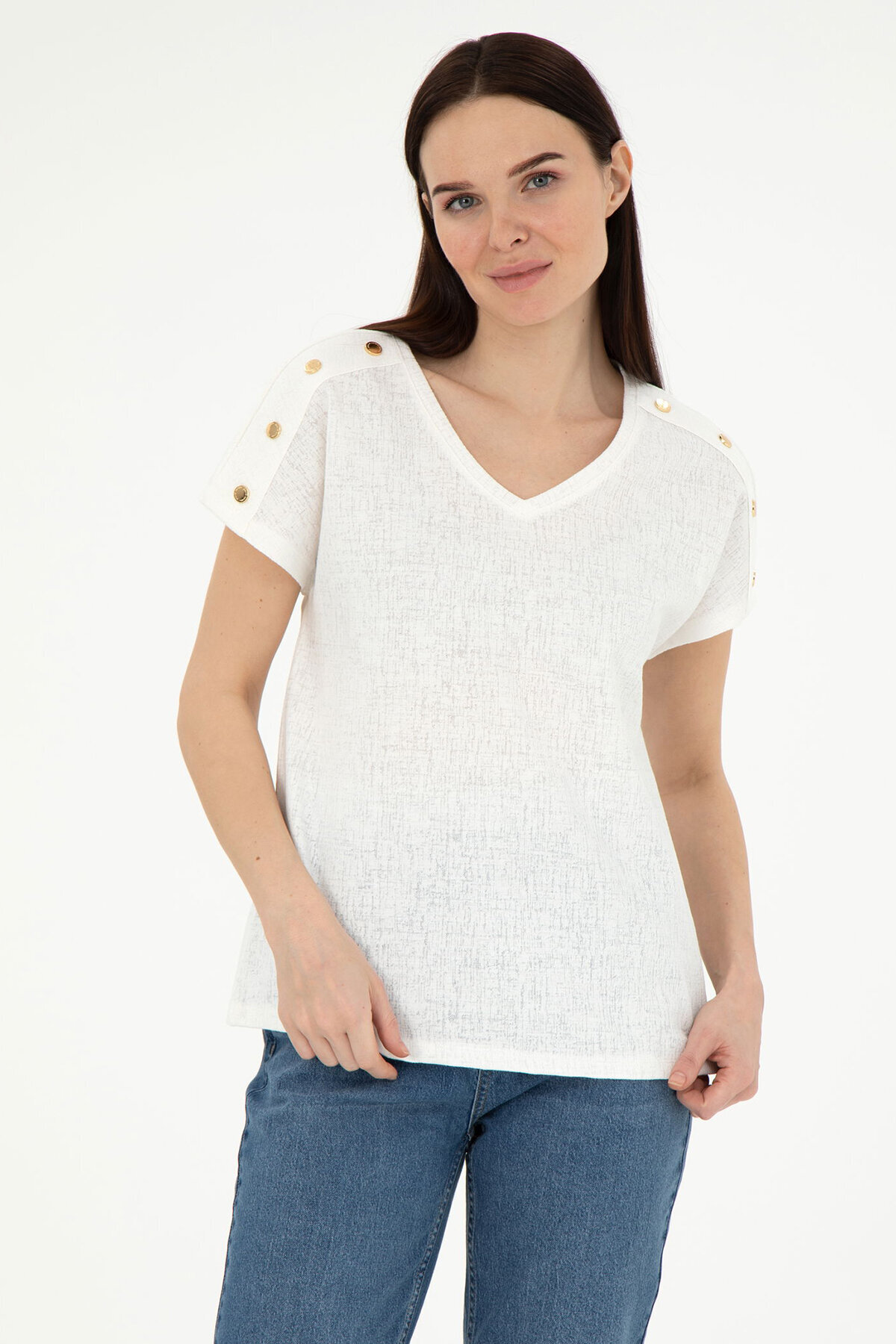 Pierre Cardin Kadın Tişört 2122101.VR019