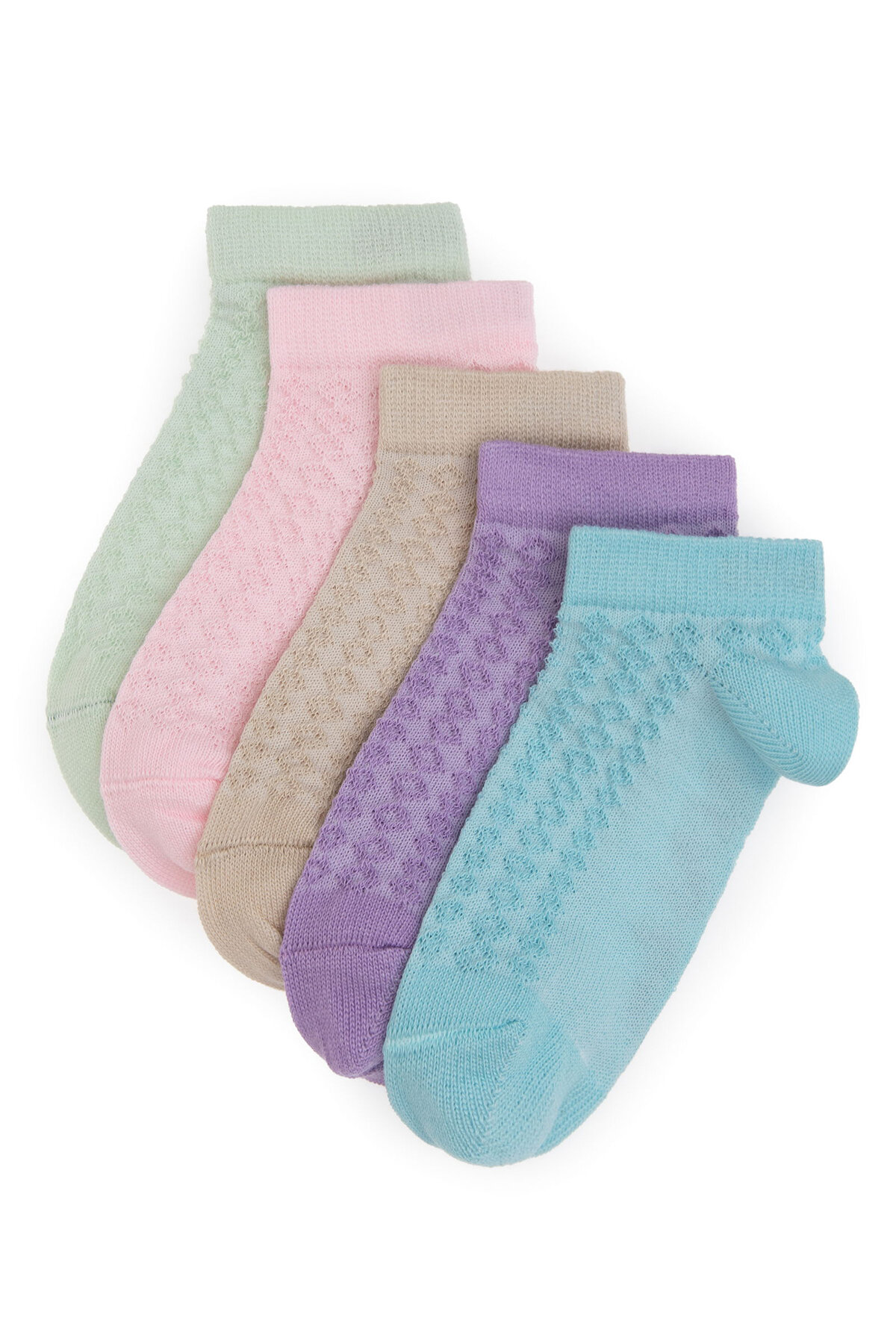 U.S.Polo Assn. Kız Çocuk 5'li Çorap HERSU.VR007