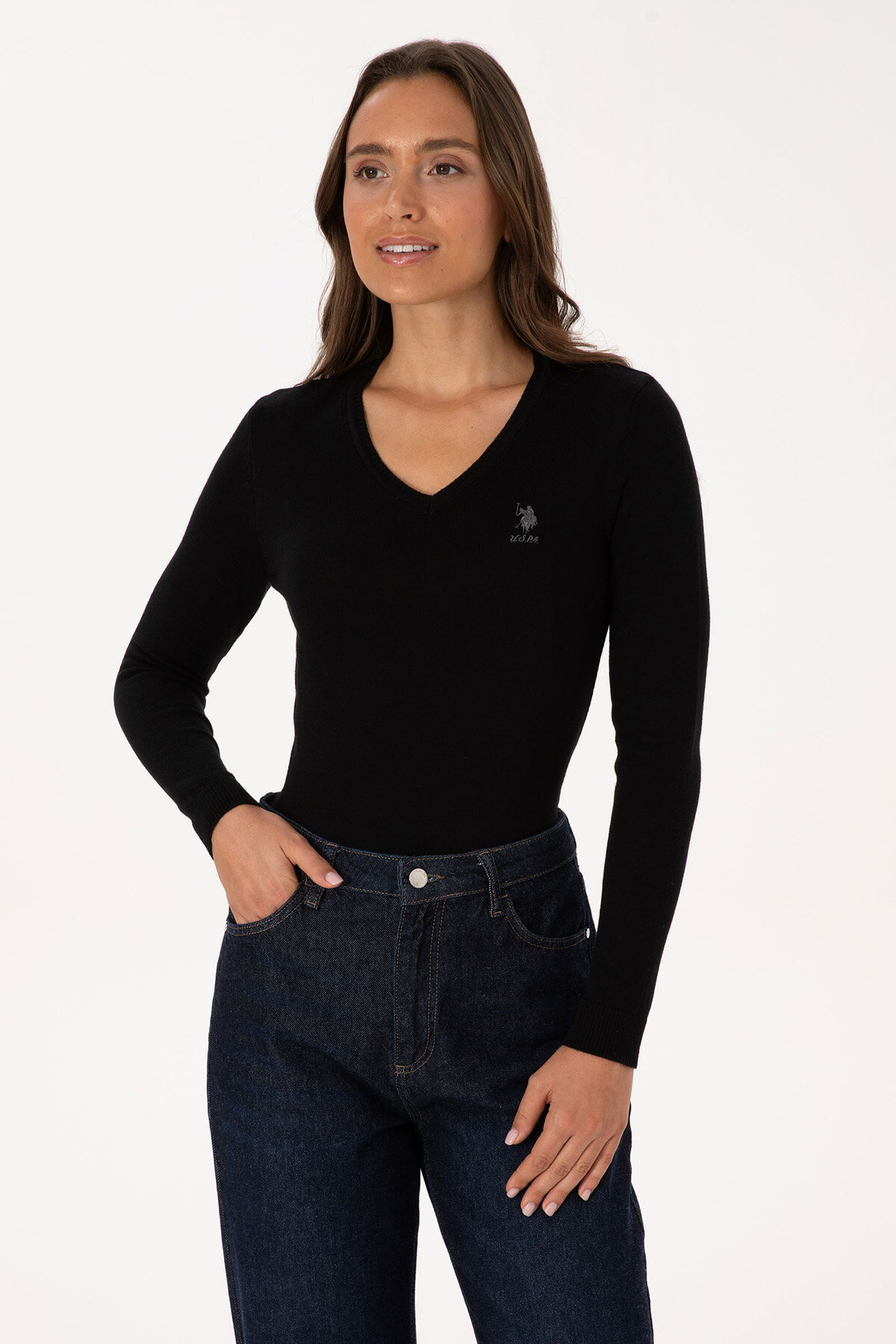 U.S. Polo Assn. Kadın Kazak 2225854.VR046