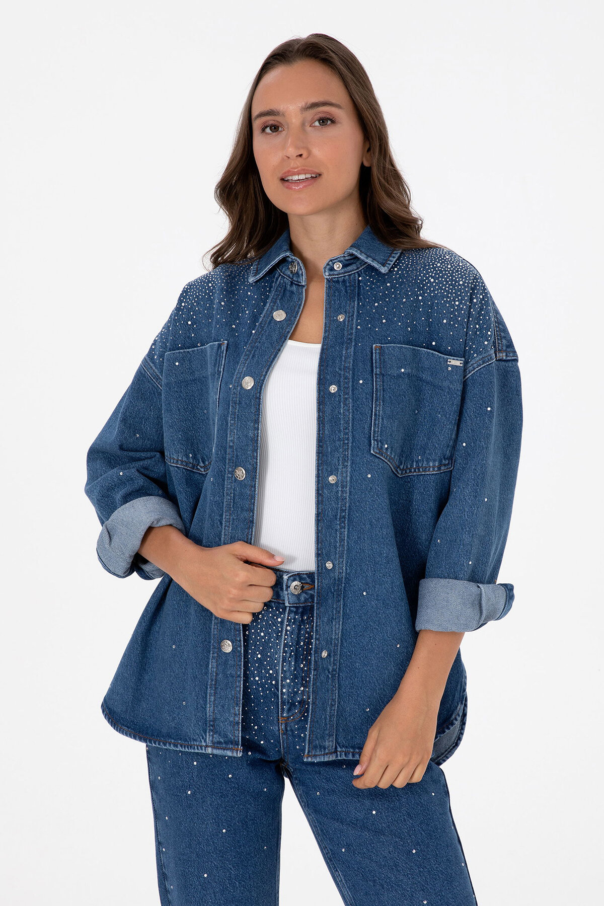 U.S. Polo Assn. Kadın Gömlek 274139.DN0022