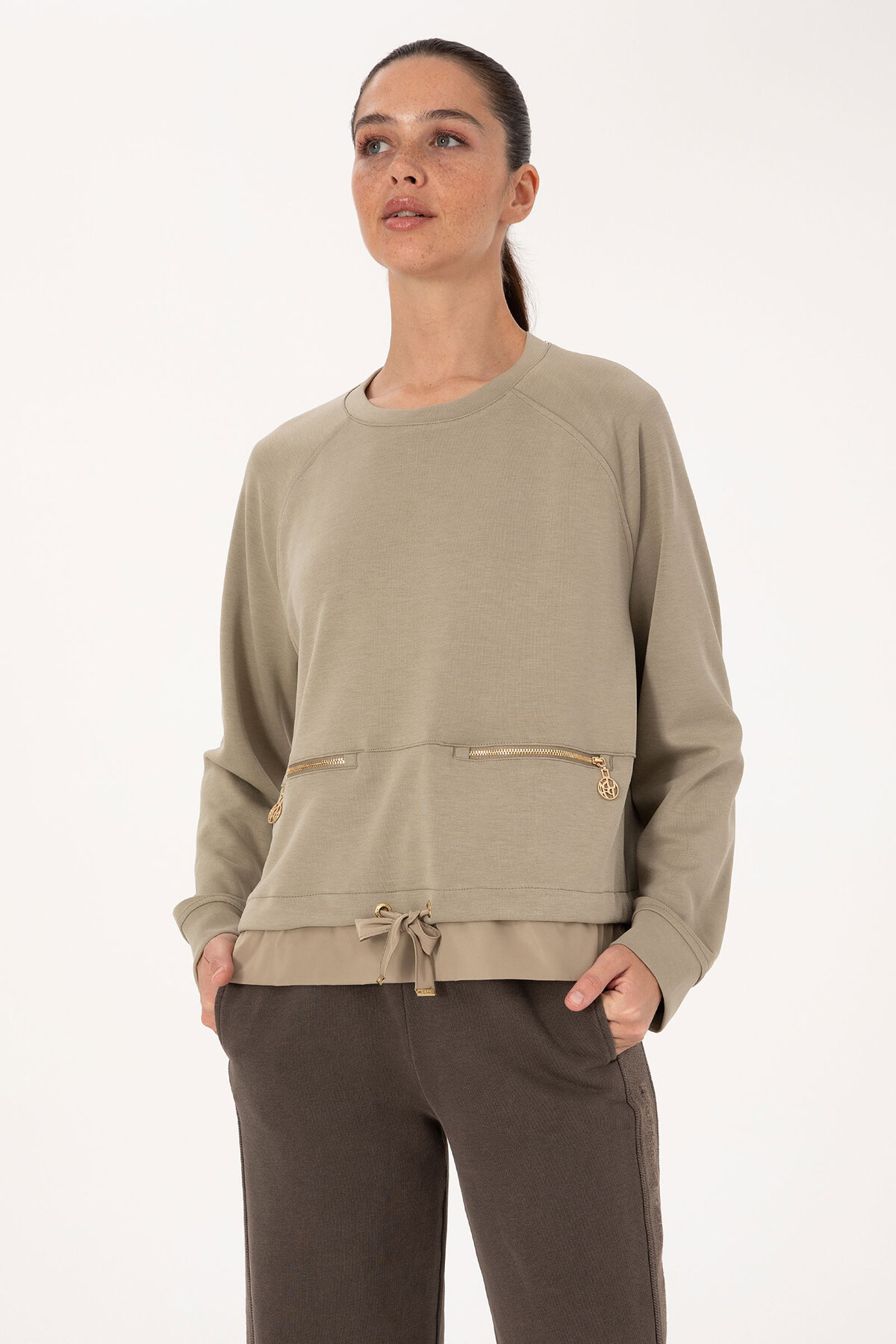 U.S. Polo Assn. Kadın Sweatshirt 2240423.VR183