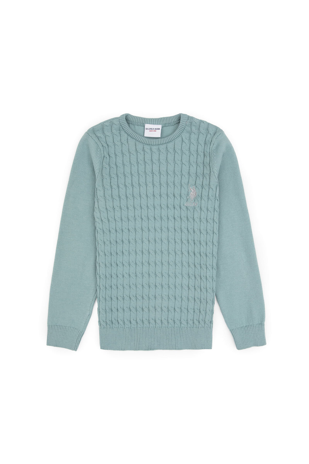 U.S. Polo Assn. Kız Çocuk Triko Kazak PU-7776