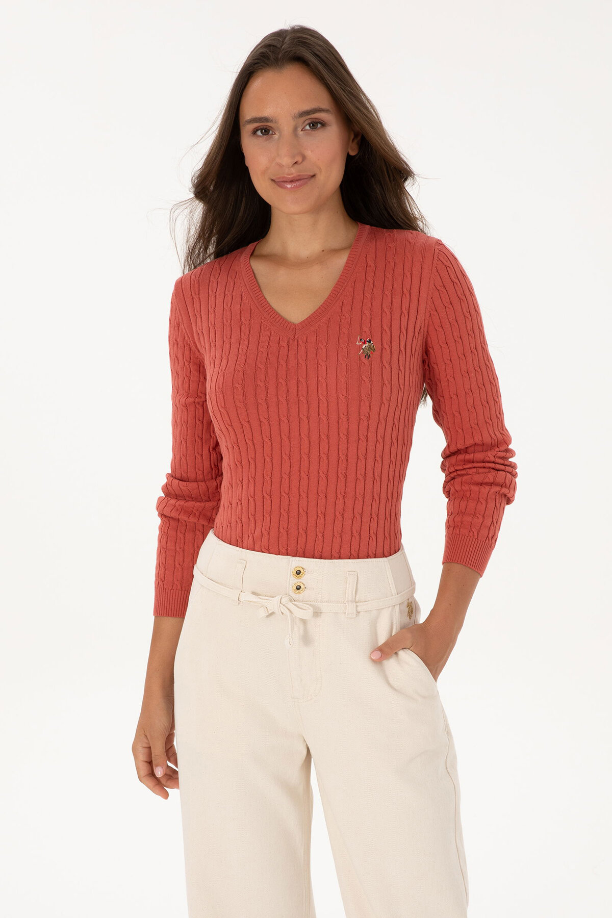 U.S. Polo Assn. Kadın Kazak 2226089.VR026