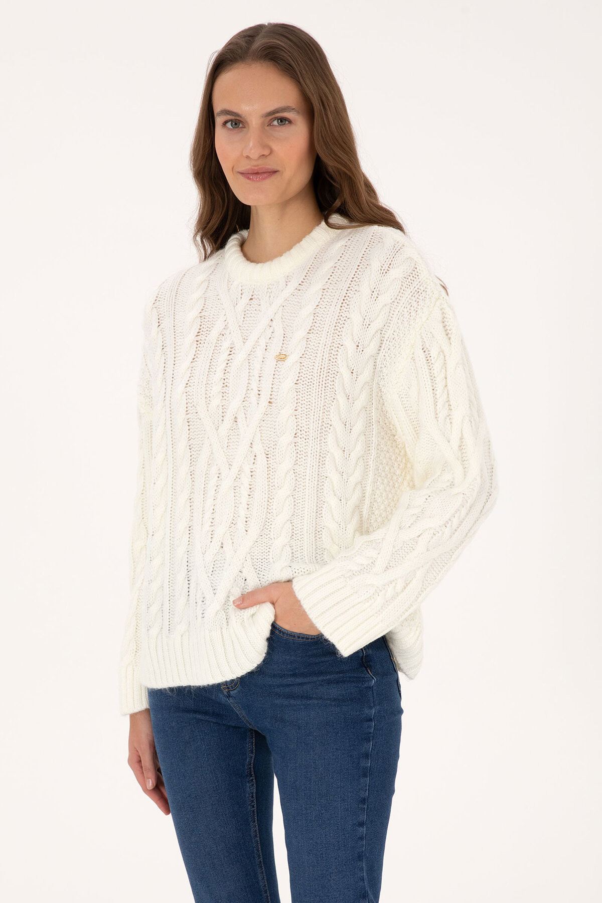 U.S. Polo Assn. Kadın Kazak 2248428.VR256