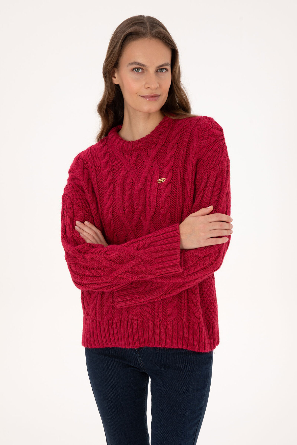 U.S. Polo Assn. Kadın Kazak 2248428.VR104