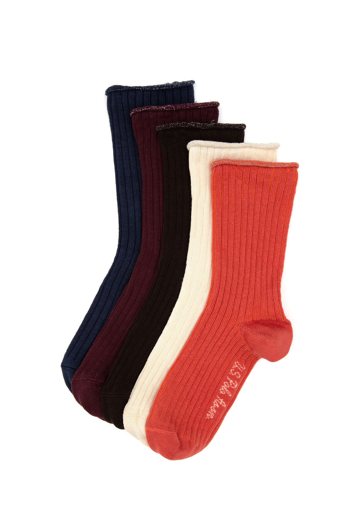 U.S. Polo Assn. Kadın 5'li Çorap OVERSK25.PMB