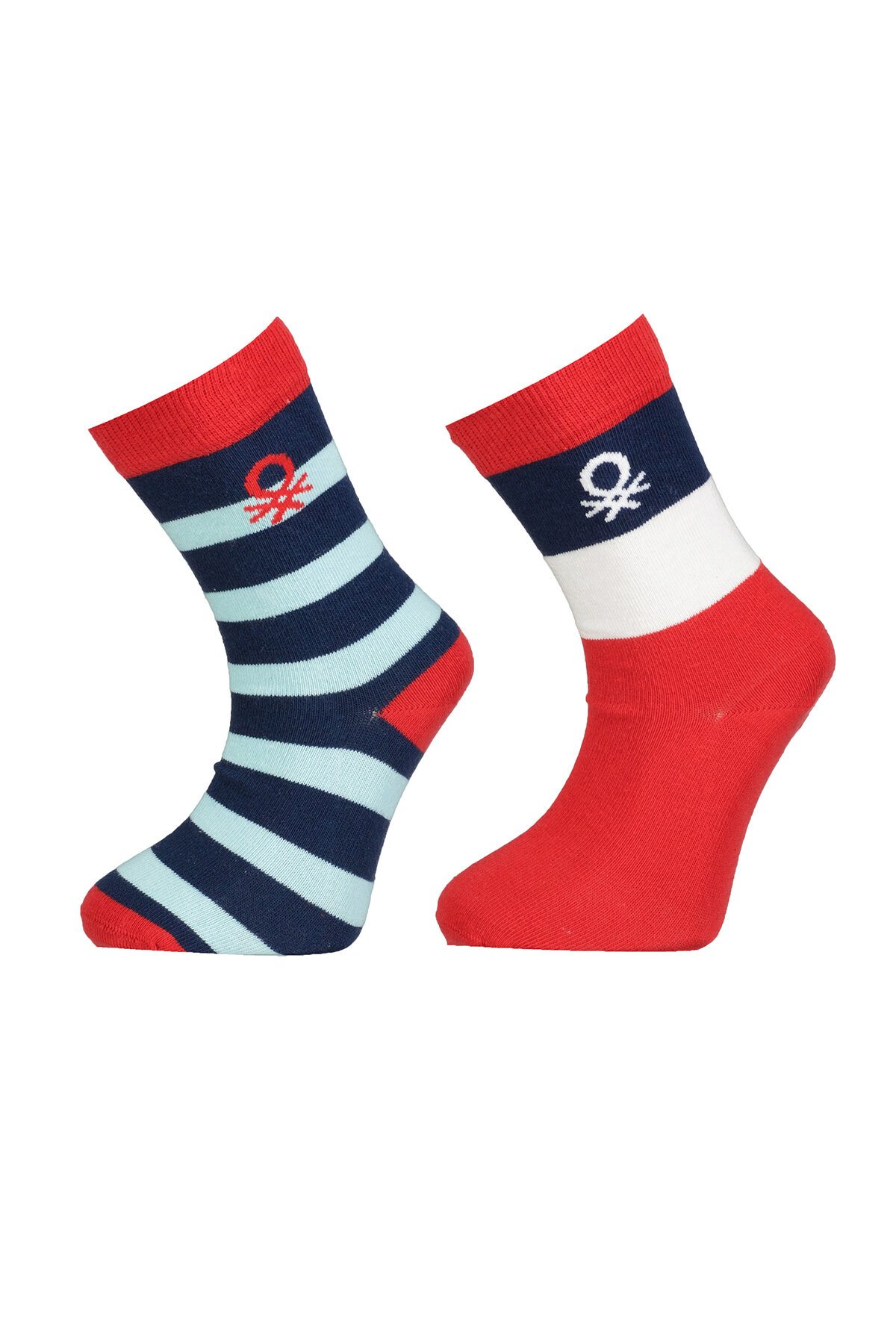 United Colors Of Benetton Erkek Çocuk 2'li Soket Çorap 77254.KRMZ