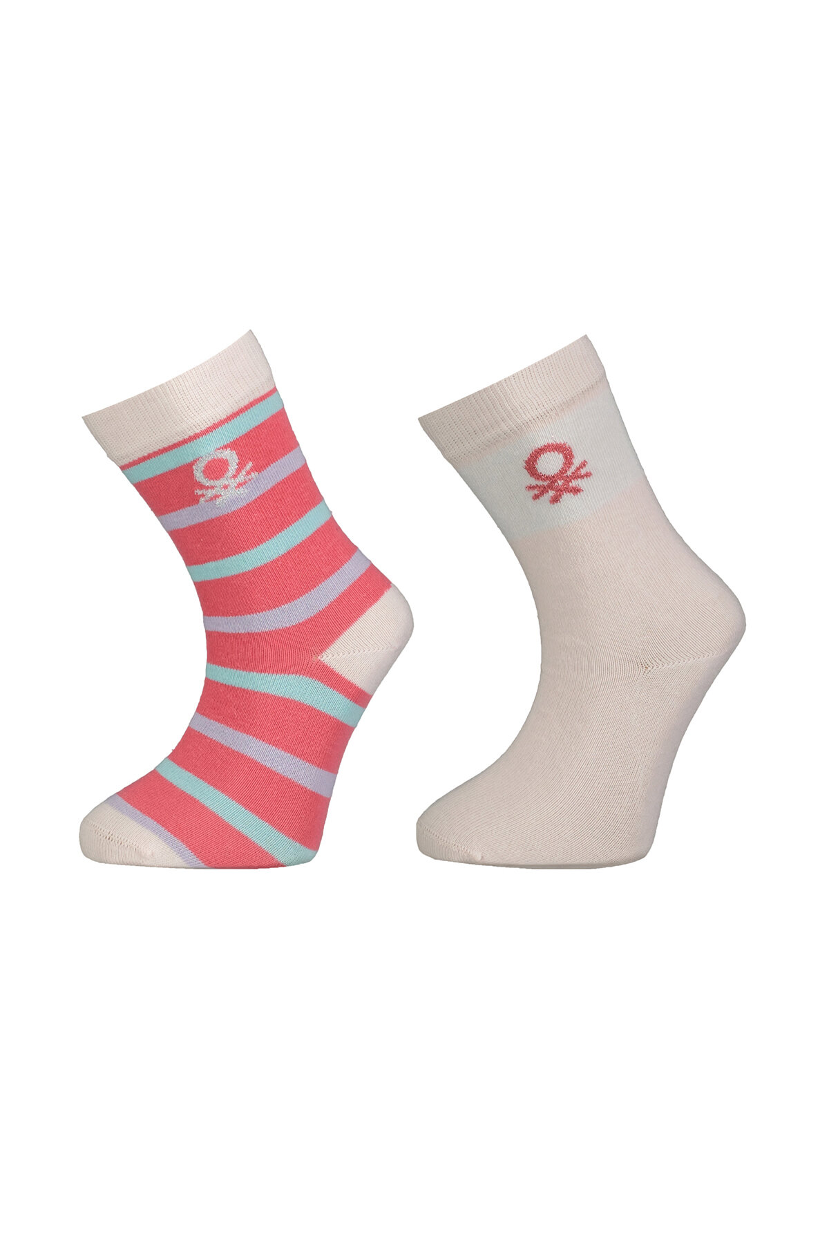 United Colors Of Benetton Kız Çocuk 2'li Soket Çorap 77258.PMB