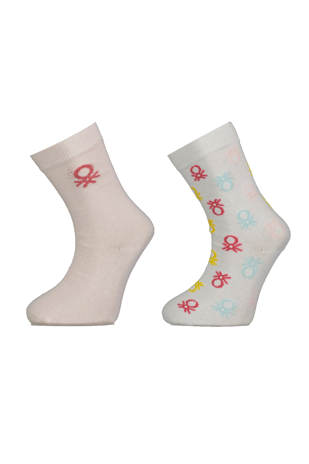 United Colors Of Benetton Kız Çocuk 2'li Soket Çorap 77261.PMB