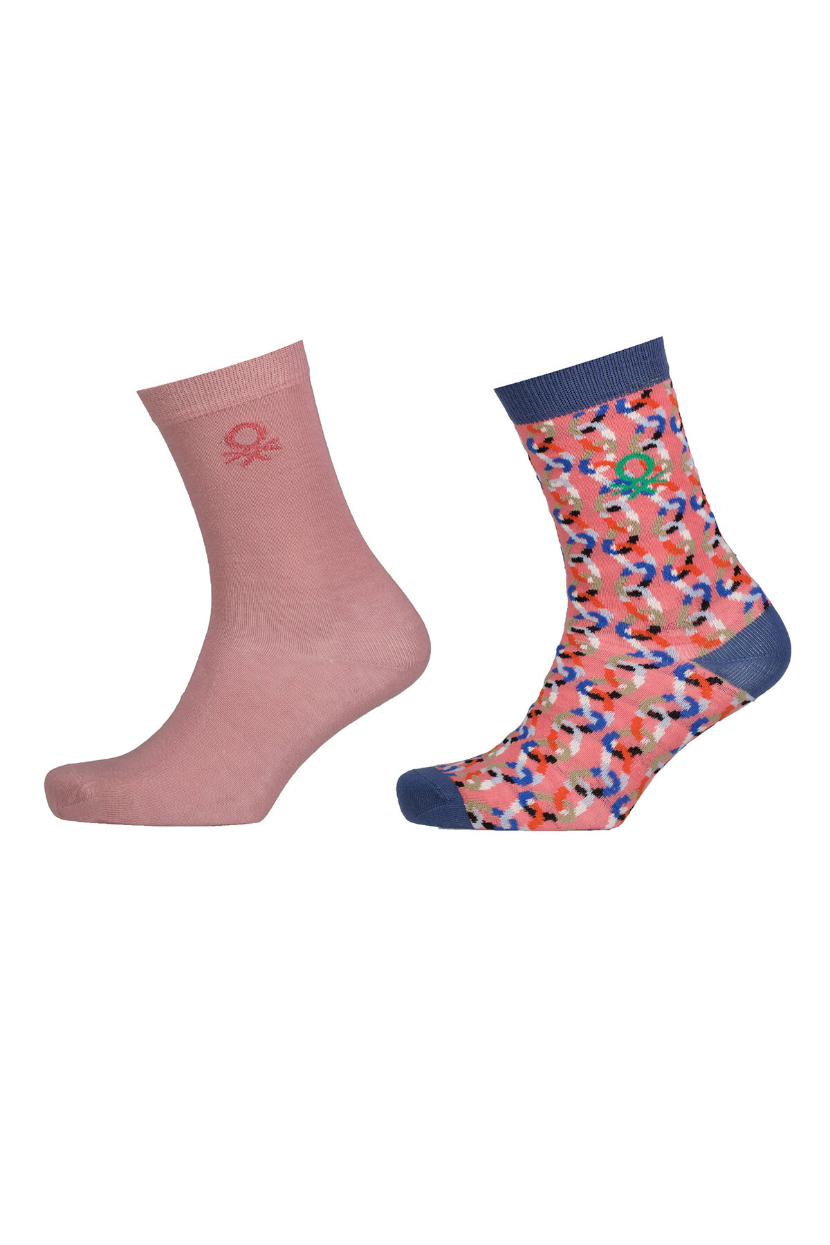 United Colors Of Benetton Kadın 2'li Soket Çorap 77272.RNK