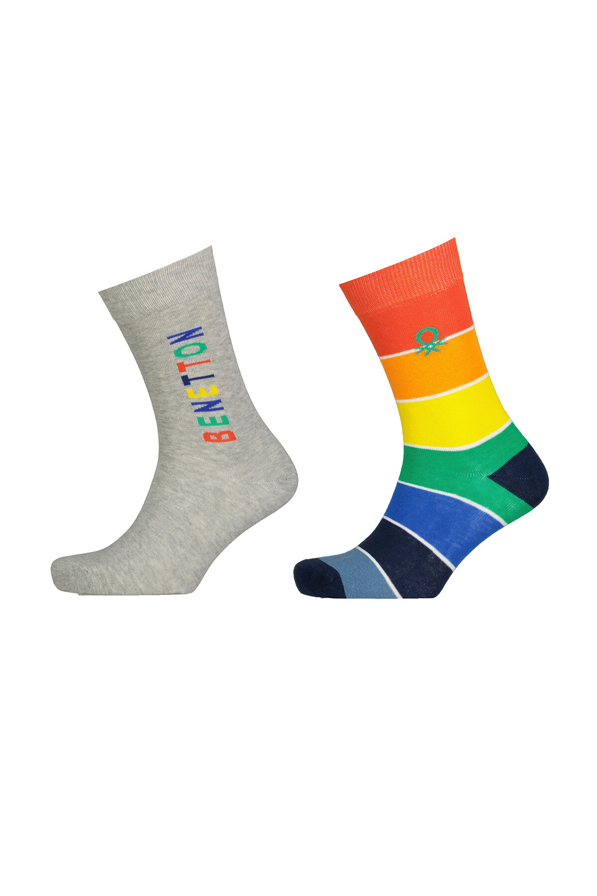 United Colors Of Benetton Erkek Çocuk 2'li Soket Çorap 77276.GRIM