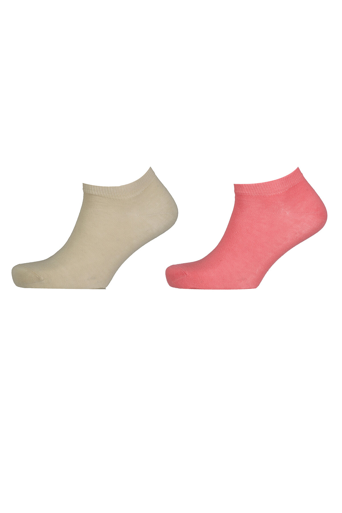 United Colors Of Benetton Kadın 2'li Babet Çorabı 77279.BEJ