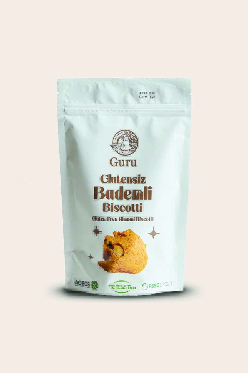 Guru Glutensiz Biscotti Bademli 80 G Adet