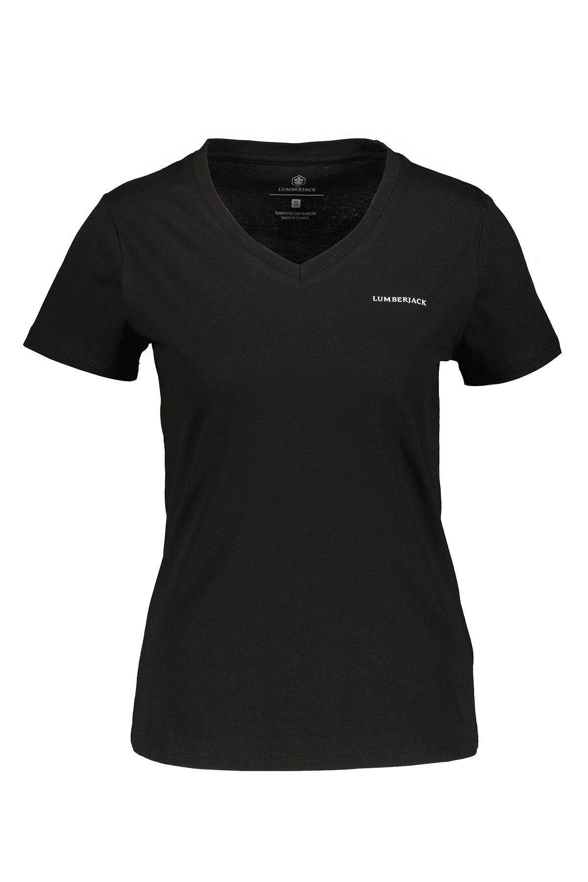 Lumberjack Kadın Tişört BASIC CT126 SİYAH