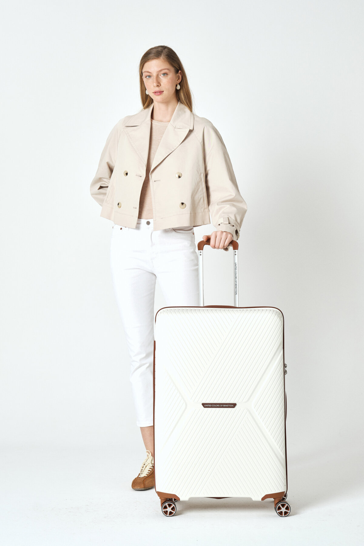 United Colors Of Benetton 70CM Büyük Boy Sert Valiz 14BNT3000-01-BY