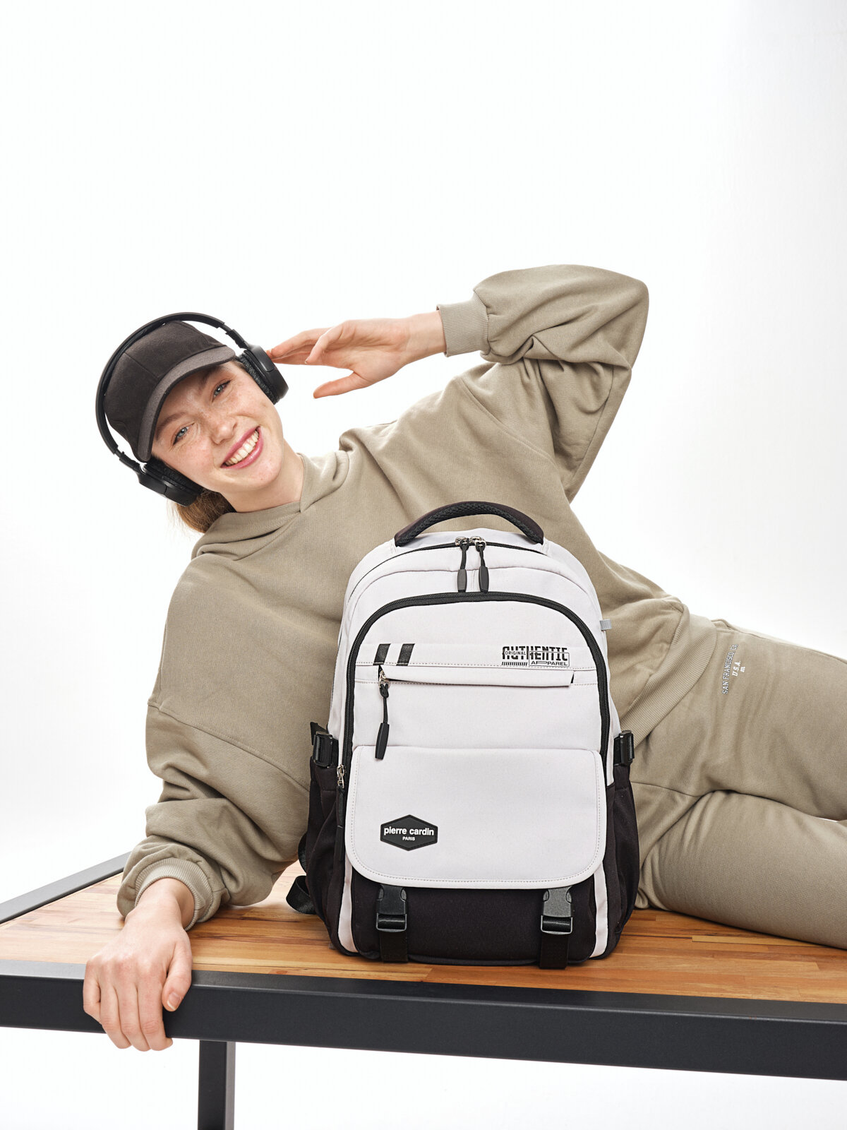 Pierre Cardin Sırt Çantası Siyah 07PCT121-S