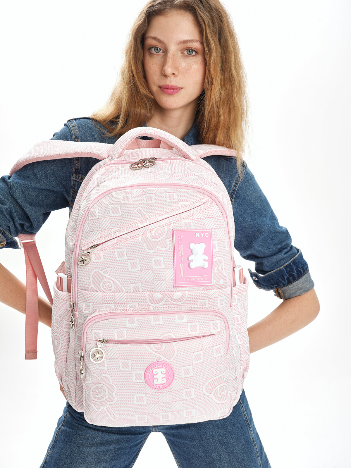 Pierre Cardin Sırt Çantası Pembe 07PC17735-P