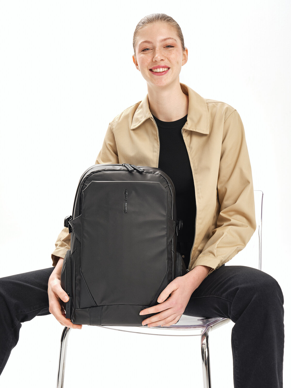 Pierre Cardin Sırt Çantası Siyah 07PCT061-S