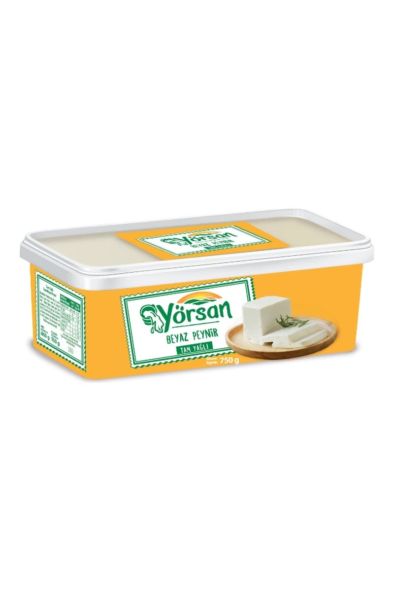 Yörsan Tam Yağlı Beyaz Peynir 750 G