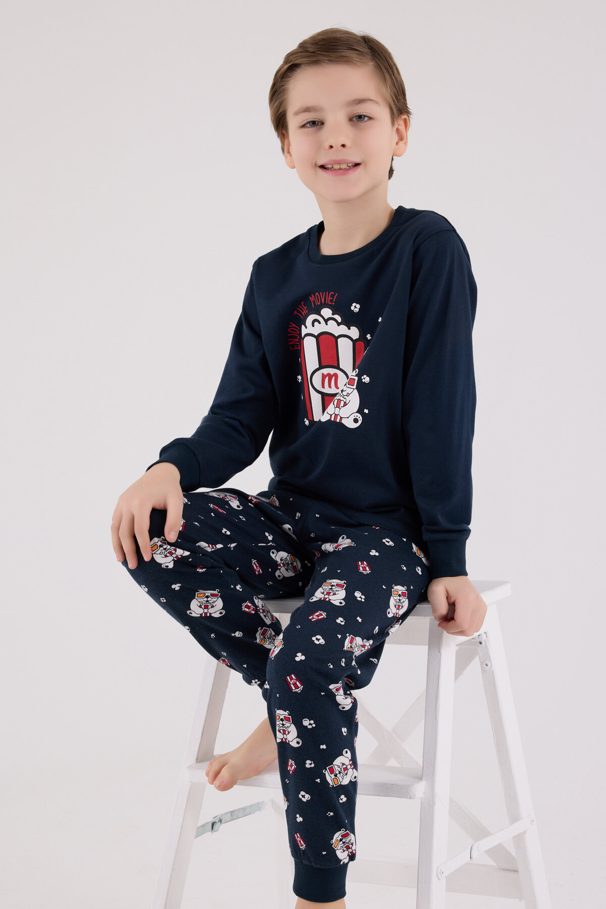 Roly Poly Erkek Çocuk Pijama Takımı RP3676-2.K.LAC