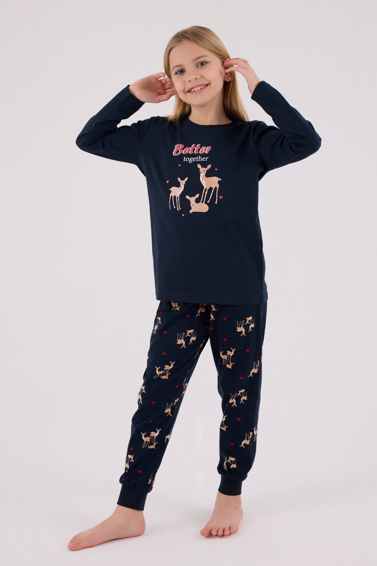 Arnetta Kız Çocuk Pijama Takımı AR3450-2.LAC