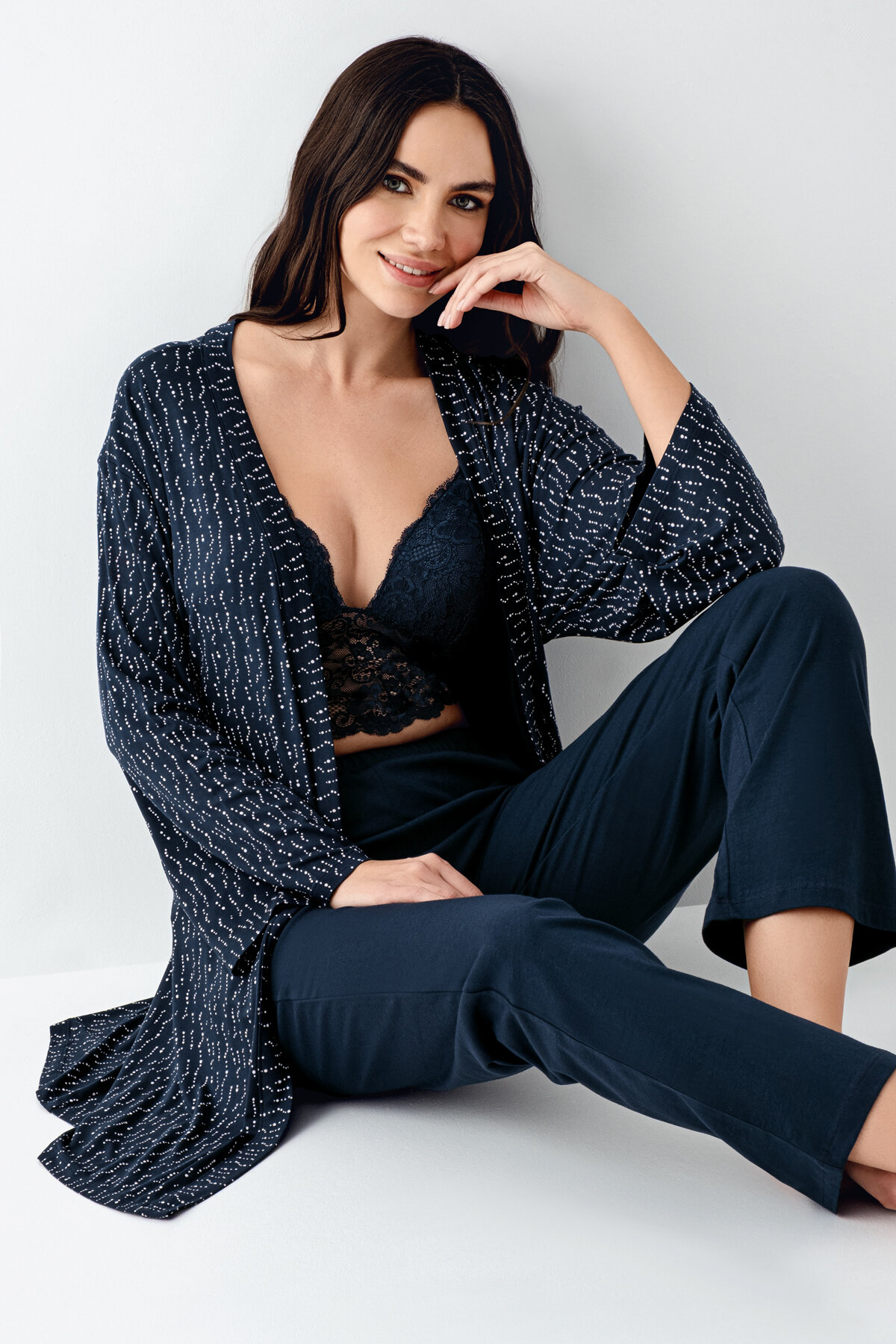 Arnetta Kadın 3'lü Pijama Takımı AR3431-S.LAC