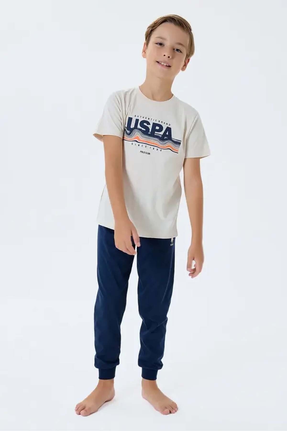 U.S. Polo Assn. Kids Erkek Çocuk Pijama Takımı US2422-4.BJ