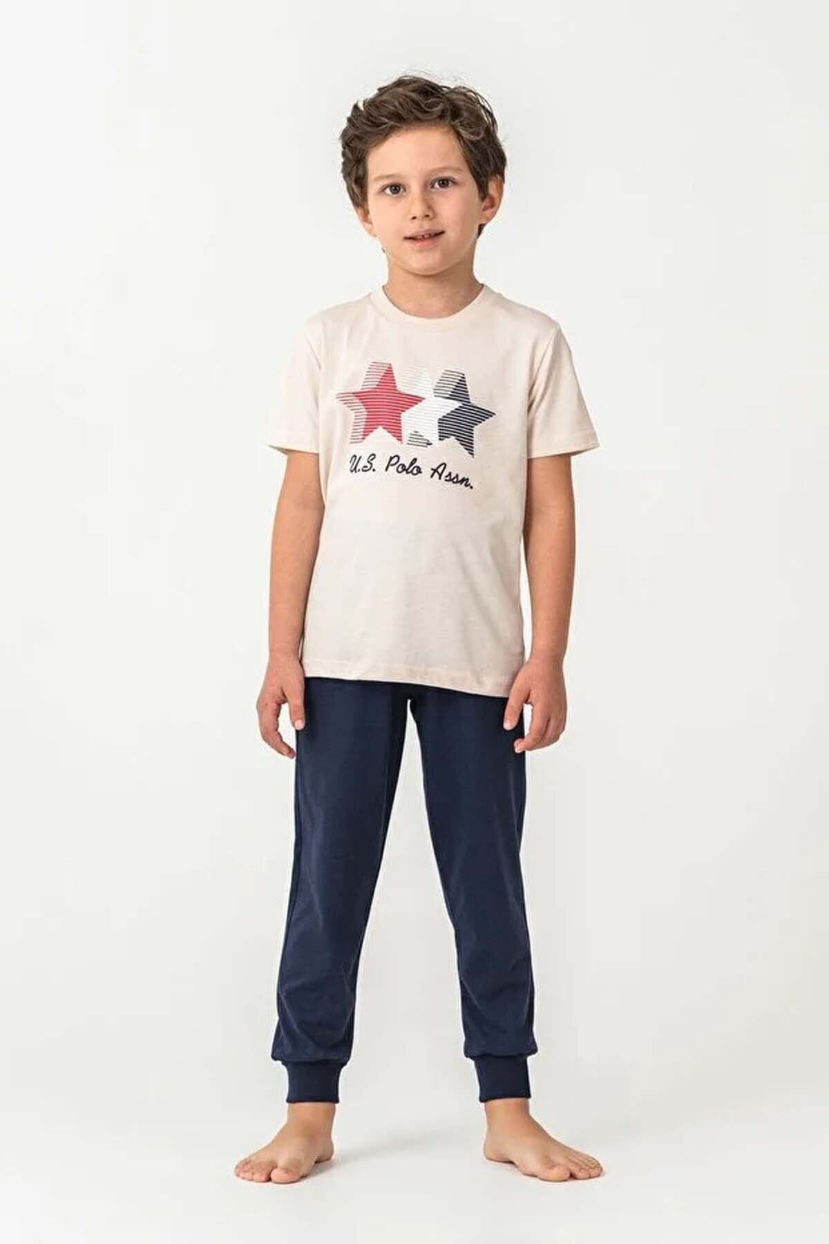 U.S. Polo Assn. Kids Erkek Çocuk Pijama Takımı US2441-G.BJ