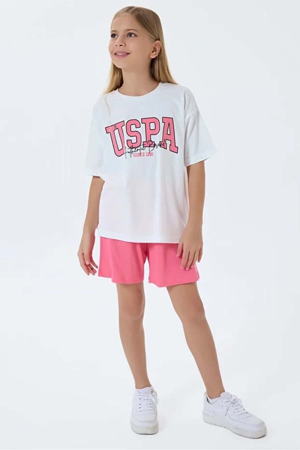U.S. Polo Assn. Kids Kız Çocuk Pijama Takımı US2521-G.BYZ