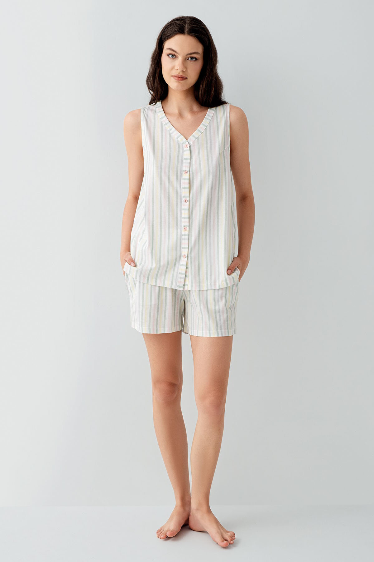 Arnetta Kadın Pijama Takımı AR3573-S.BYZ