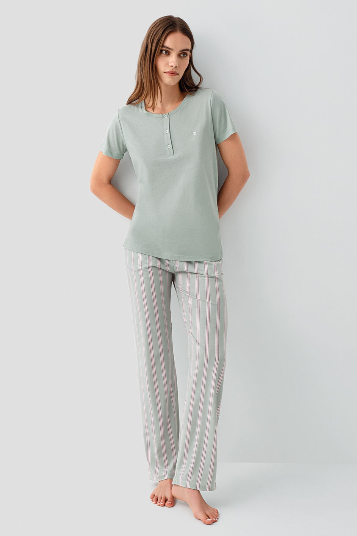 Pierre Cardin Kadın Pijama Takımı PC9173-S.A.YSL