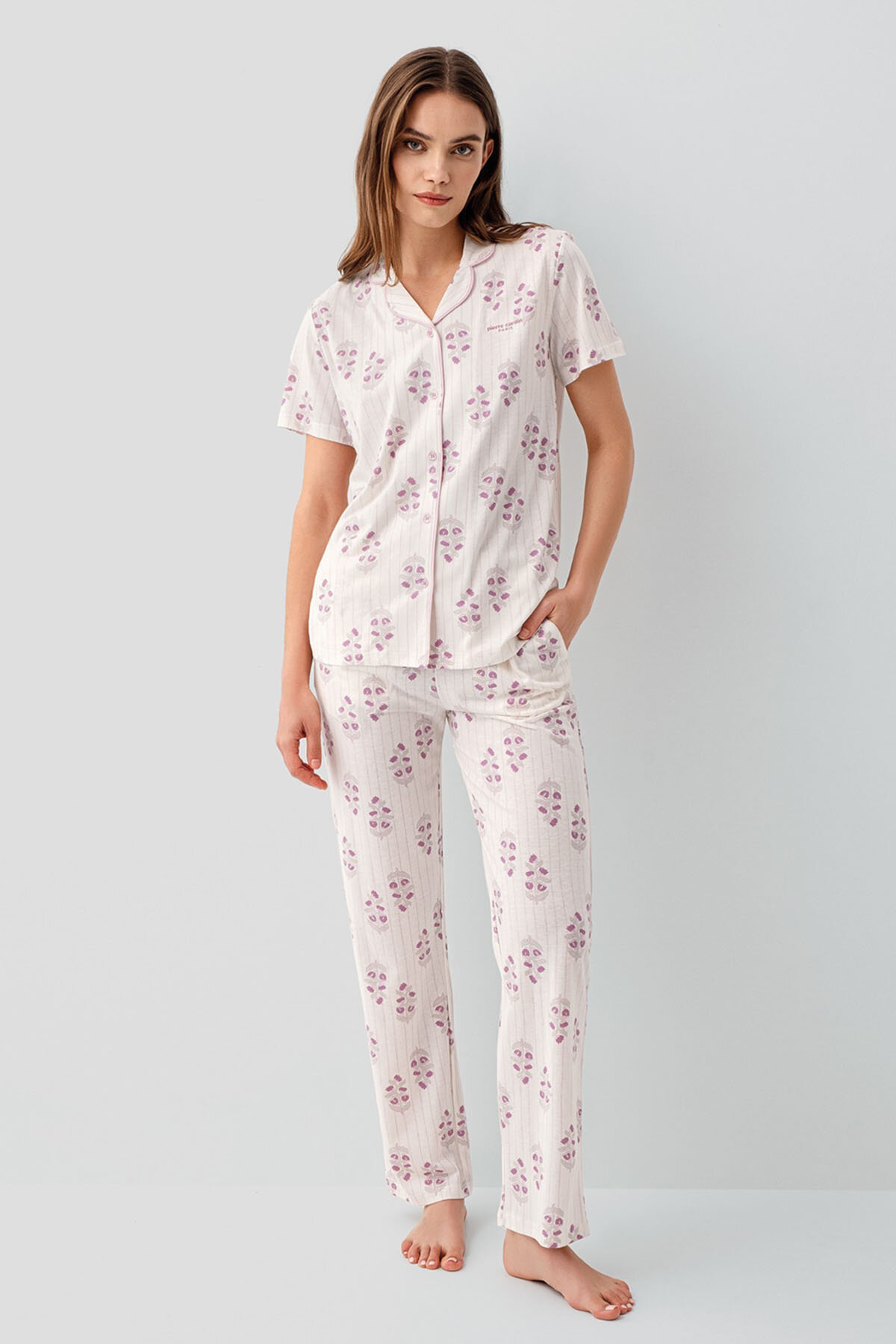 Pierre Cardin Kadın Pijama Takımı PC9215-S.A.PMB