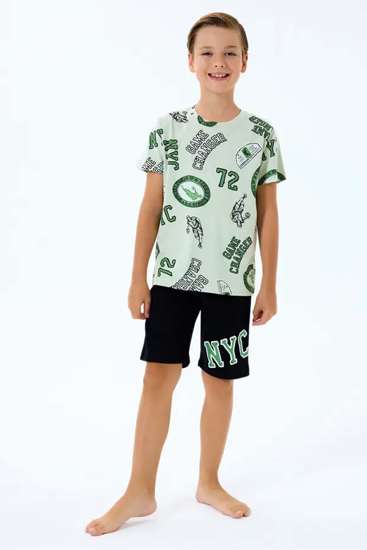 Roly Poly Erkek Çocuk Pijama Takımı RP3731-2.A.YSL