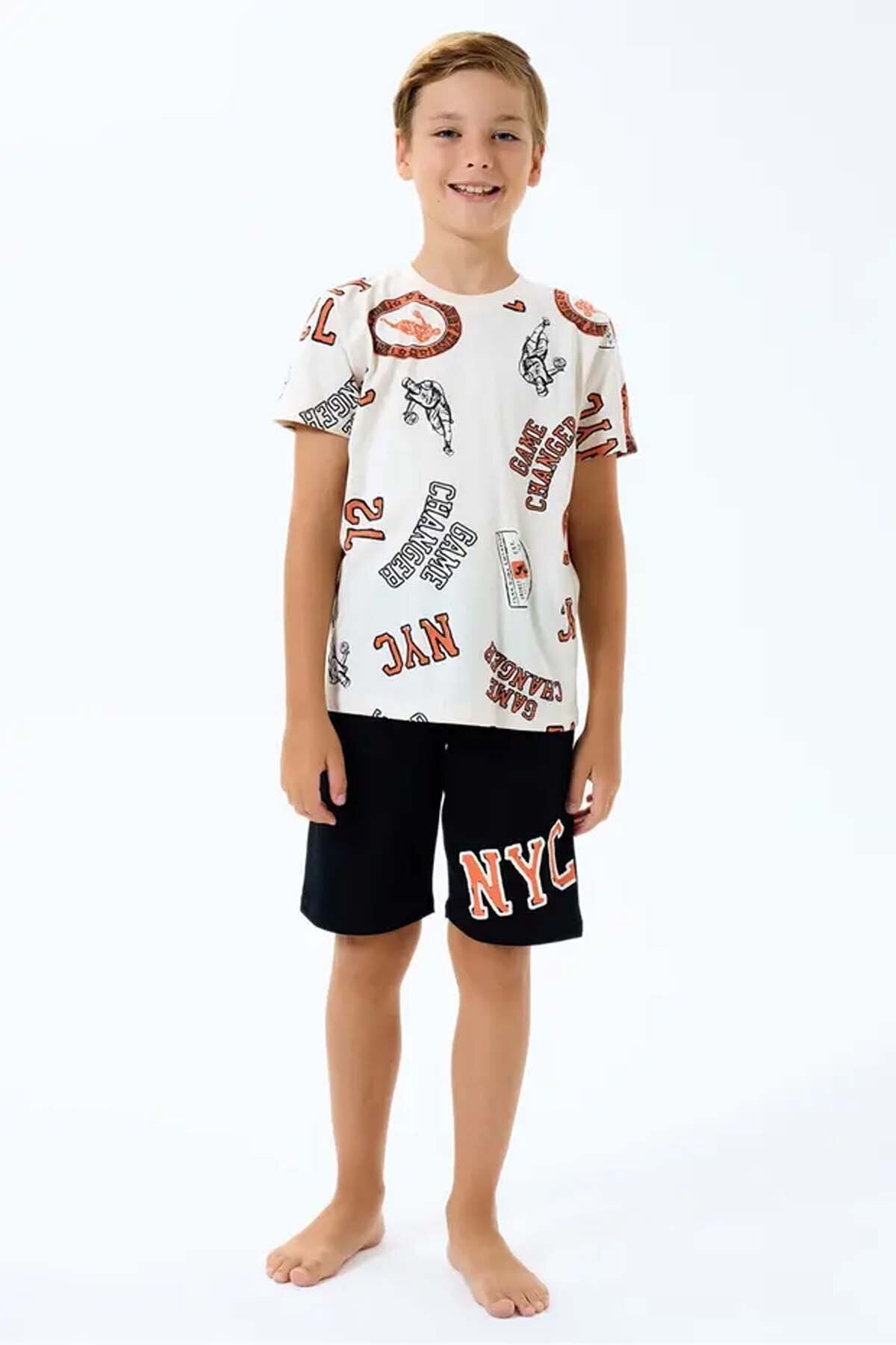 Roly Poly Erkek Çocuk Pijama Takımı RP3731-2.BJ