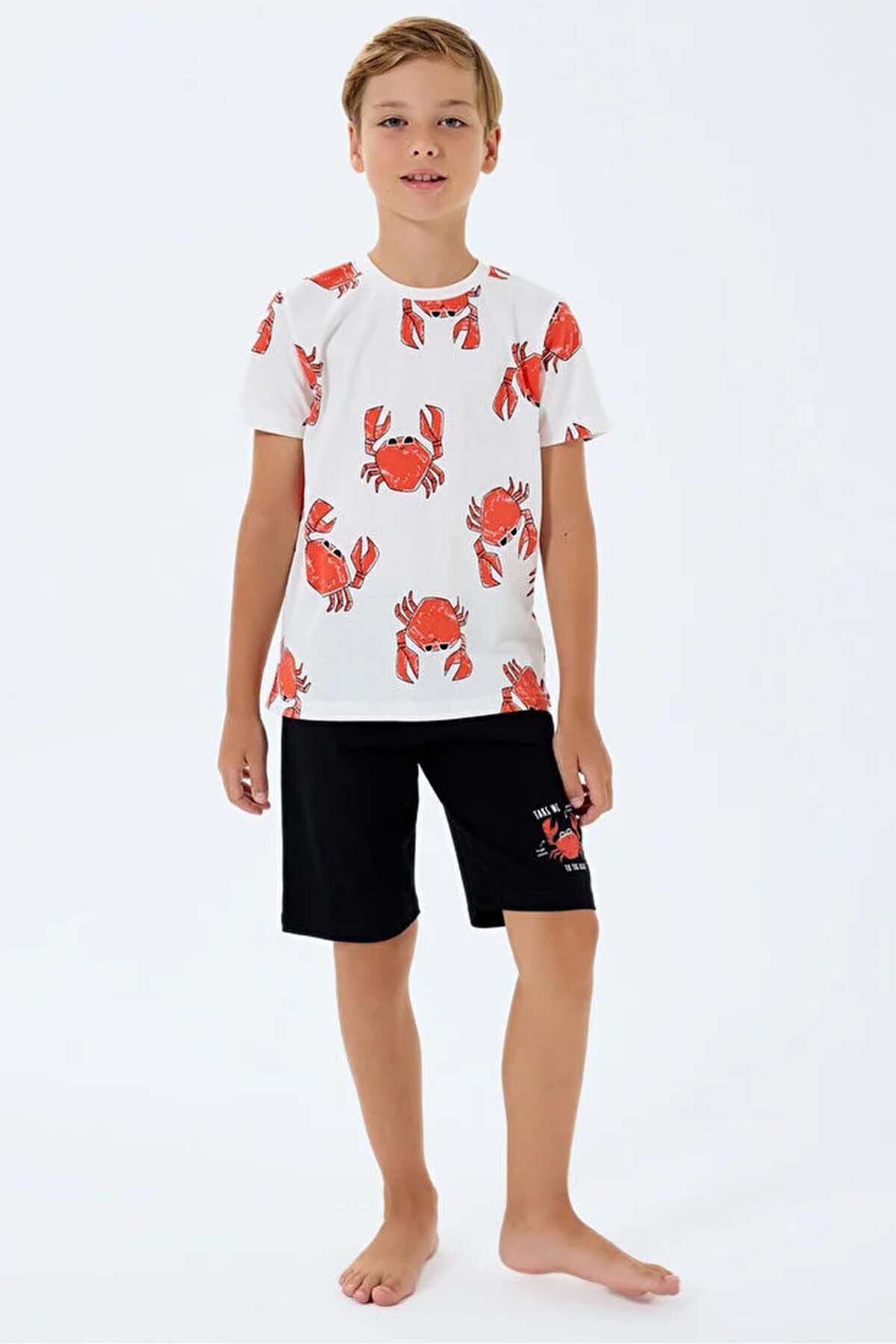 Roly Poly Erkek Çocuk Pijama Takımı RP3748-2.BYZ